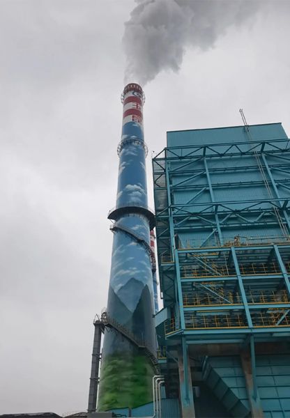 烟囱加固，烟囱修复