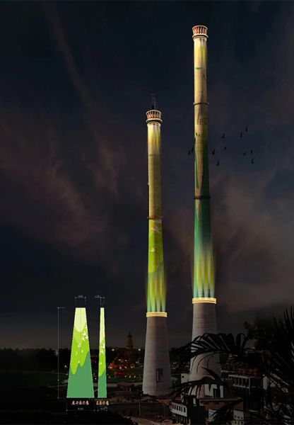 烟囱加固，烟囱修复