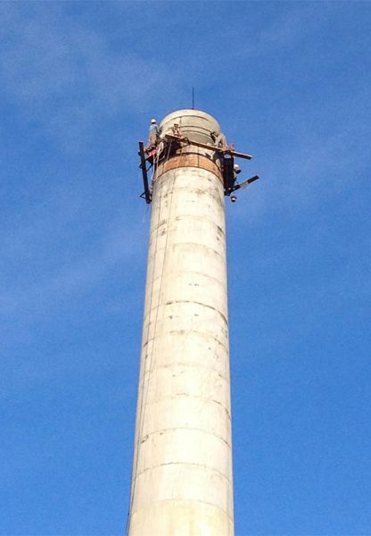 烟囱加固，烟囱修复