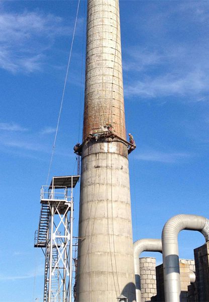 烟囱加固，烟囱修复