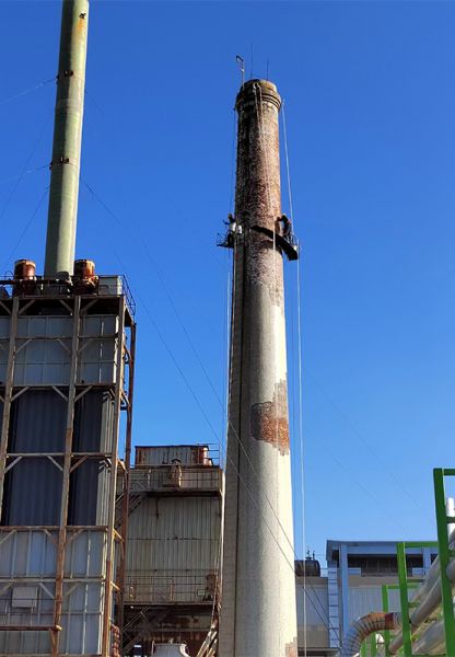 烟囱加固，烟囱修复