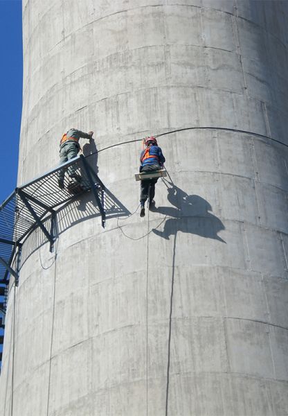 烟囱加固，烟囱修复