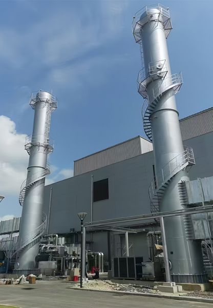 烟囱美化、烟囱彩绘