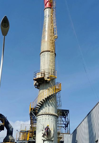 烟囱美化、烟囱彩绘