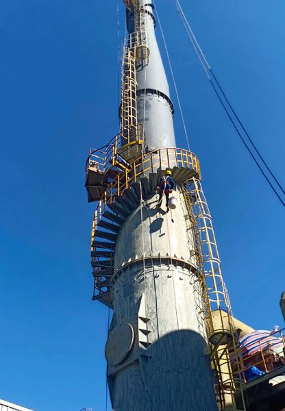 烟囱美化、烟囱彩绘