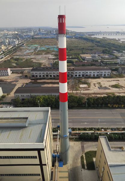 烟囱美化、烟囱彩绘