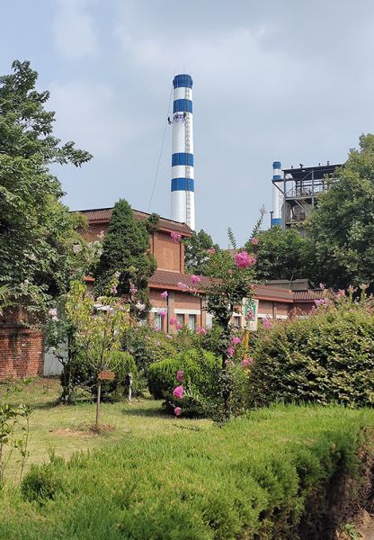 烟囱美化、烟囱彩绘