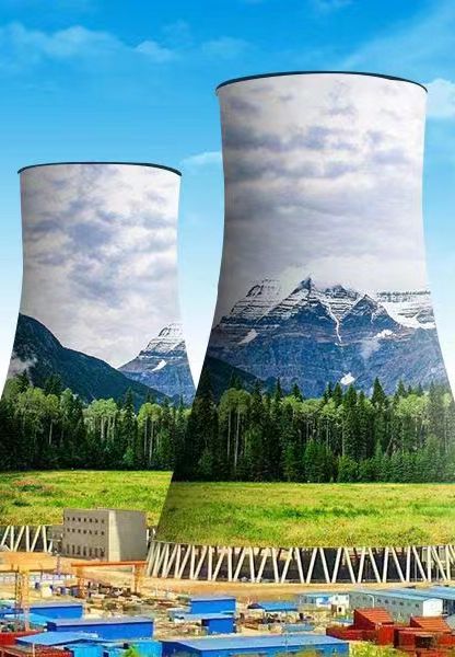 烟囱美化、烟囱彩绘