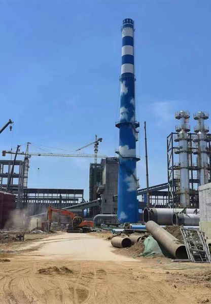 烟囱美化、烟囱彩绘