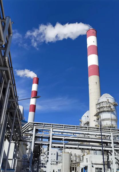 烟囱刷航标、烟囱刷涂料