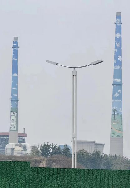 烟囱刷航标、烟囱刷涂料