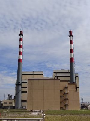 烟囱刷航标、烟囱刷涂料