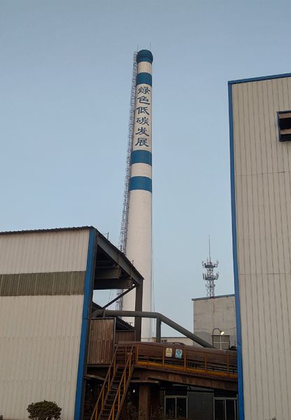 烟囱刷航标、烟囱刷涂料