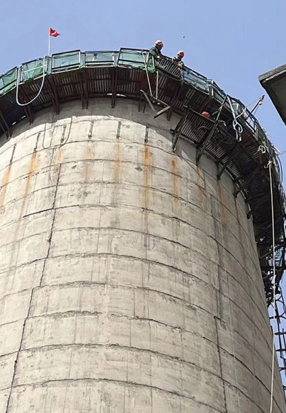 烟囱拆除，水塔拆除