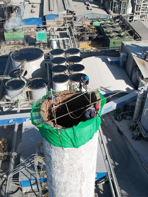 烟囱拆除，水塔拆除