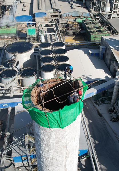 烟囱拆除，水塔拆除