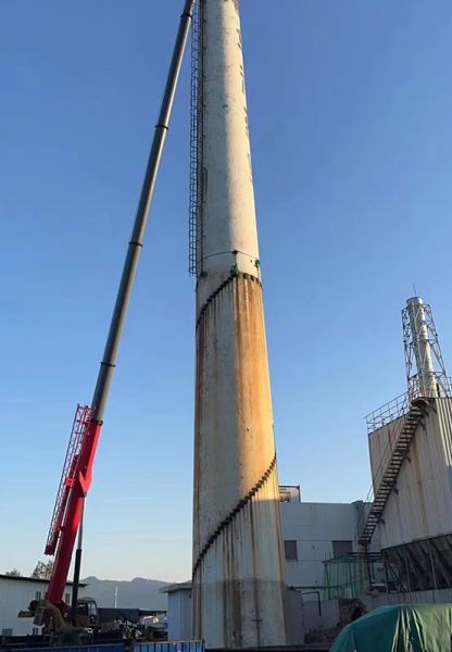 烟囱拆除，水塔拆除