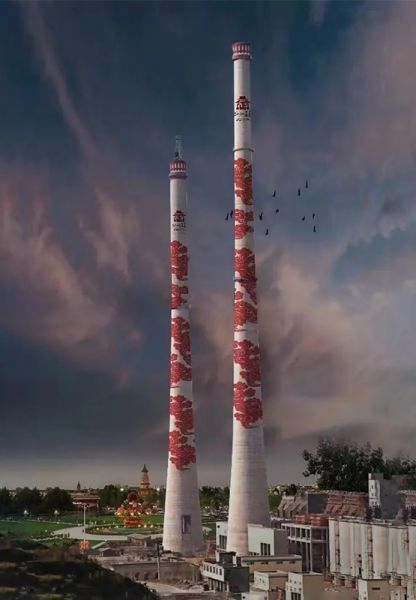 烟囱维修、烟囱加固