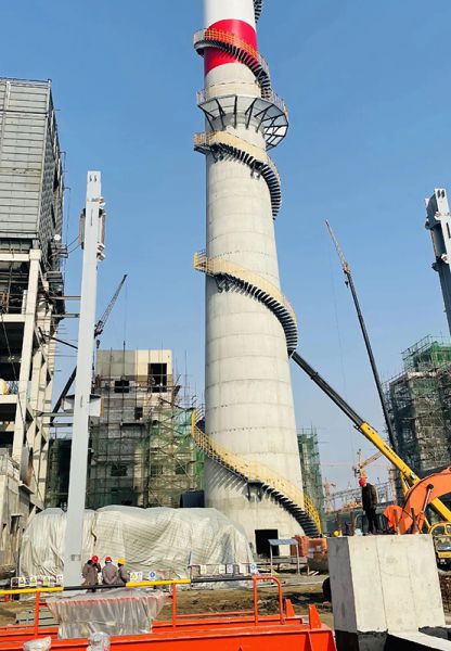 烟囱维修、烟囱加固