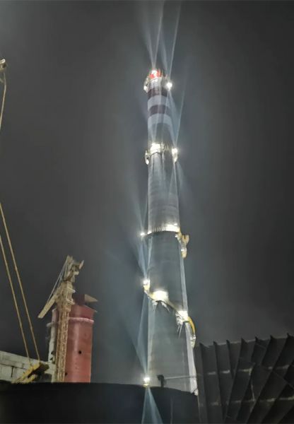 烟囱维修、烟囱加固