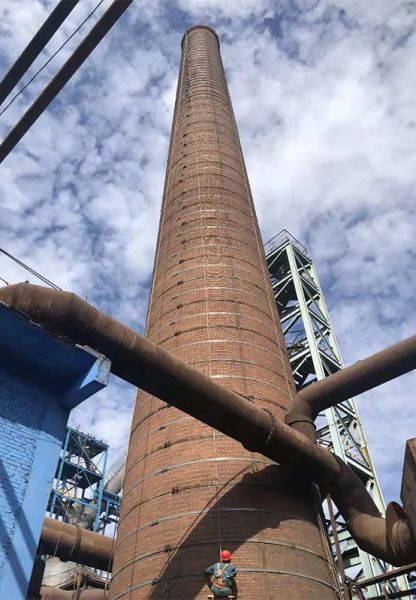 烟囱维修、烟囱加固