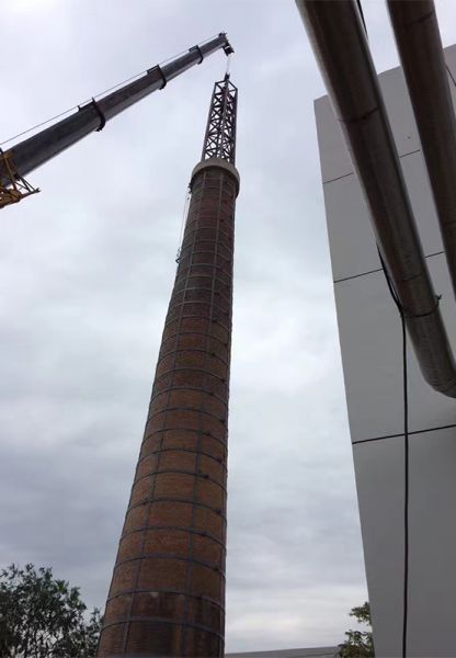 烟囱维修、烟囱加固