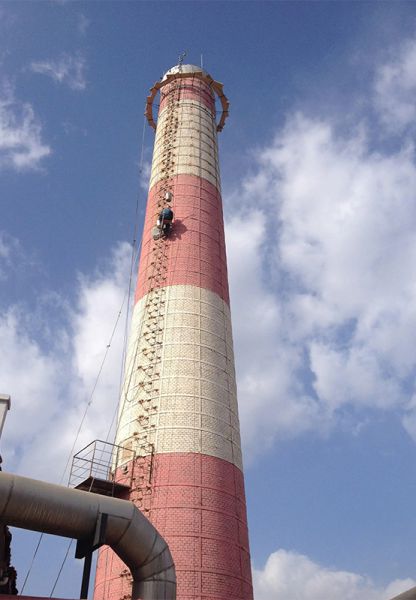 烟囱维修、烟囱加固