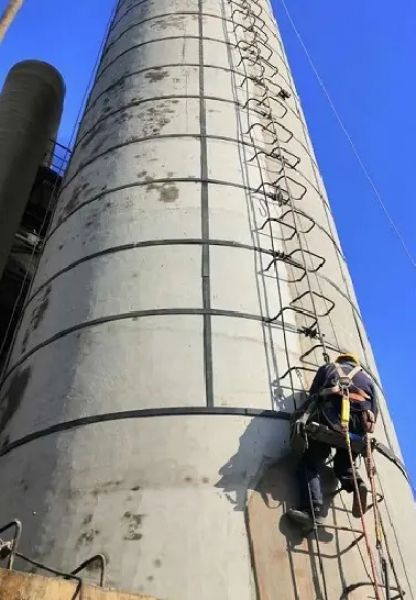 烟囱维修、烟囱加固