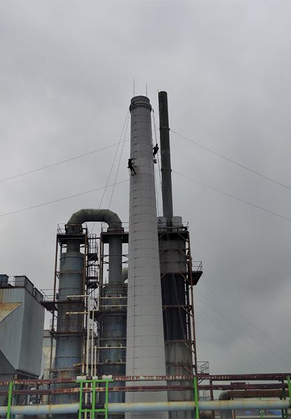 烟囱维修、烟囱加固