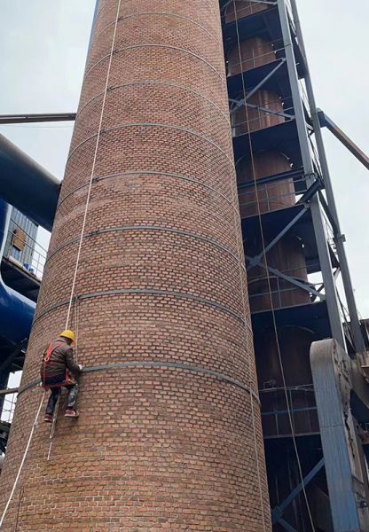 烟囱维修、烟囱加固