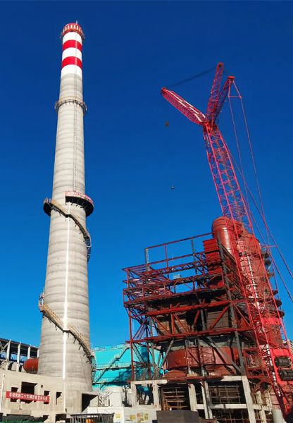 烟囱新建、烟囱安装